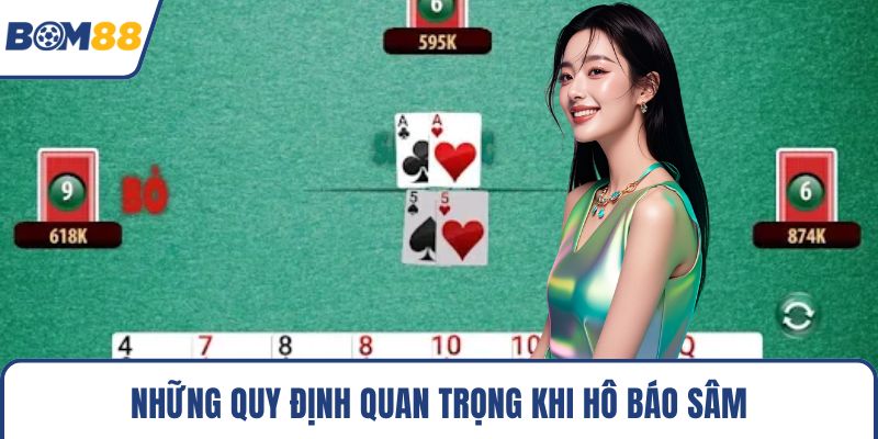 Những quy định quan trọng khi hô báo sâm